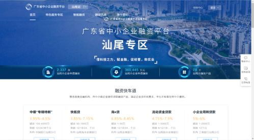 快速搞定融資,就在汕尾專區平臺